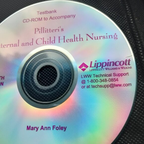 Maternal Child Health Nursing Testbank CD Pillitteri 4th ed Foley Student Nurse - Picture 3 of 4